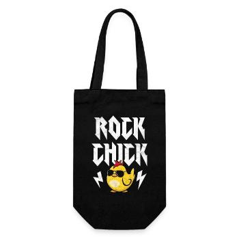 Rock Chick - Gift Bag for Bottles - black - Front