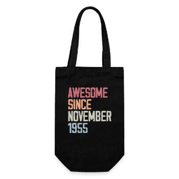 Cadeau D'anniversaire En Novembre 1955 - Sac à bouteille - noir - Devant