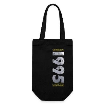 30th Birthday Original August 1995 Vintage 1995 - Gift Bag for Bottles - black - Front