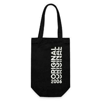 17ème Anniversaire Homme Femme Original Vintage 2006 - Sac à bouteille - noir - Devant