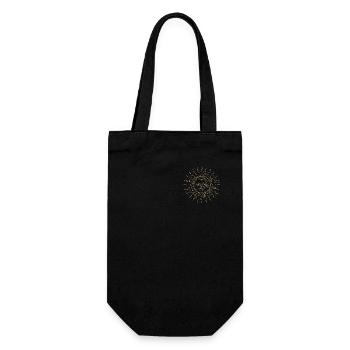 symboles spirituels païens - Sac à bouteille - noir - Devant