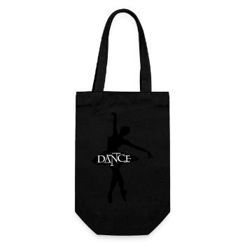 danse - Sac à bouteille - noir - Devant