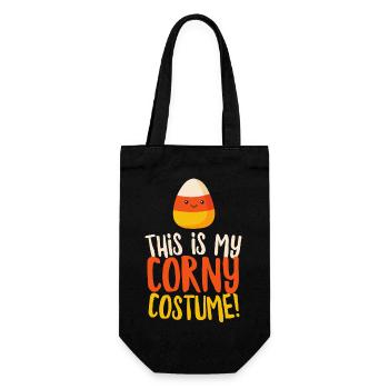 Ceci est mon costume de Corny - Sac à bouteille - noir - Devant