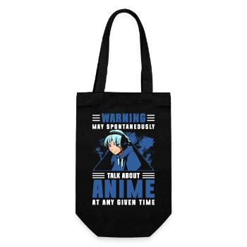 Cosplay Japan Animes Waifu - Geschenkbeutel für Flaschen - Schwarz - Vorne