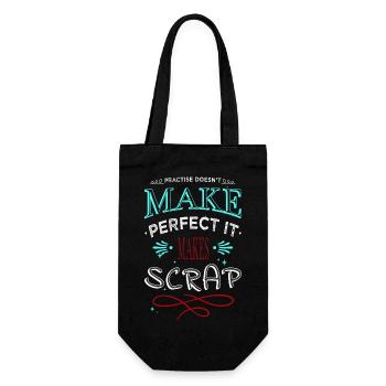 Déclaration Hommes A Charpentiers T-shirts de prière - Sac à bouteille - noir - Devant