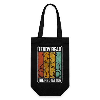 Teddy Bear Offspring Enfance Famille - Sac à bouteille - noir - Devant