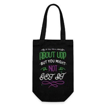 geburtstag veganismus lustige dog hund meerestier - Geschenkbeutel für Flaschen - Schwarz - Vorne