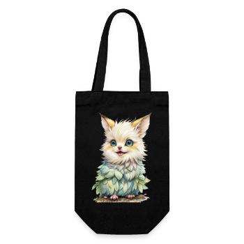 Cute Fantasy Animal - Gift Bag for Bottles - black - Front