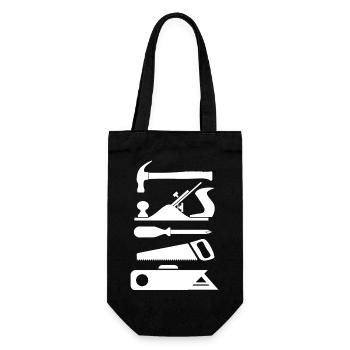 Outils menuiserie Menuisier - Sac à bouteille - noir - Devant