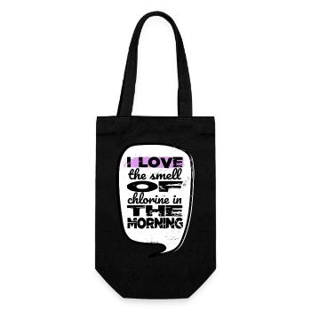 Statement Joke Swimming Funny Cool - Gift Bag for Bottles - black - Front