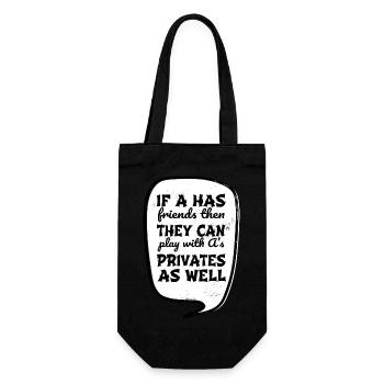 Langage de programmation Geek Fullstack Developer Joke - Sac à bouteille - noir - Devant