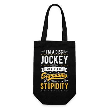 DJ Club Electro - Gift Bag for Bottles - black - Front