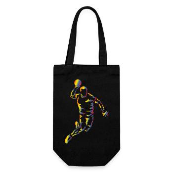 Handball dein Sport - Geschenkbeutel für Flaschen - Schwarz - Vorne