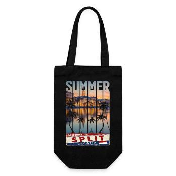 Croatie Croatie Hrvatska Ultra été Split musique - Sac à bouteille - noir - Devant