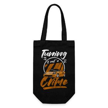 Tuning Carguy Show and Shine - Geschenkbeutel für Flaschen - Schwarz - Vorne