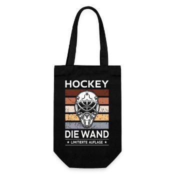 Die Wand - Geschenkbeutel für Flaschen - Schwarz - Vorne