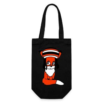 Fox Raggae Jamaica Hat Rasta Curls Chill Hat - Sac à bouteille - noir - Devant