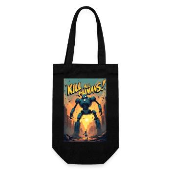 Apocalypse - Gift Bag for Bottles - black - Front