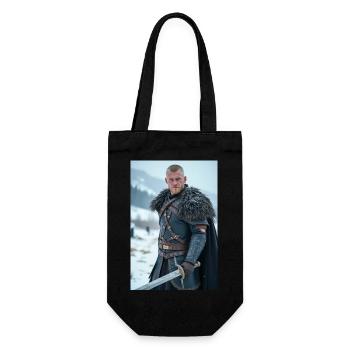 Tyr Dieu à une main de la guerre et de la justice mythe nordique - Sac à bouteille - noir - Devant
