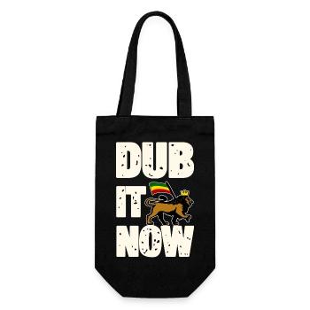 Dub It Now Lion - Geschenkbeutel für Flaschen - Schwarz - Vorne