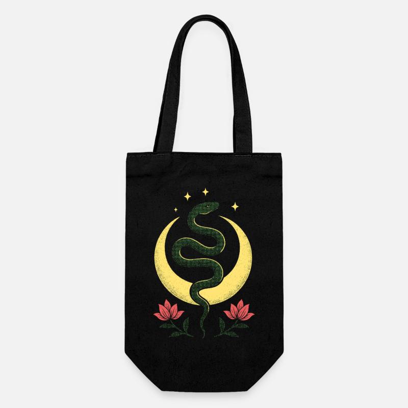 Moonserpent - Geschenkbeutel für Flaschen - Schwarz