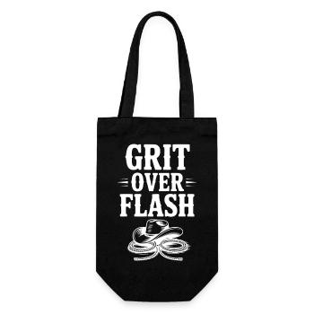 Grit Over Flash - Gift Bag for Bottles - black - Front