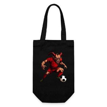 Football du Diable Rouge - Sac à bouteille - noir - Devant