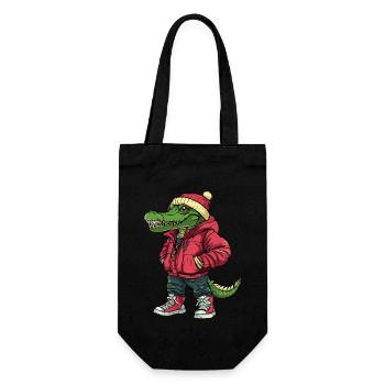 Alligator Mode d’hiver - Sac à bouteille - noir - Devant