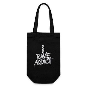 EDM Techno Rave Music Festival - Gift Bag for Bottles - black - Front