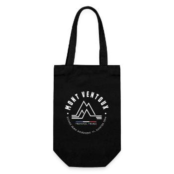 MONT VENTOUX FRANCE MOUNTAIN CLIMB CYCLING - Gift Bag for Bottles - black - Front