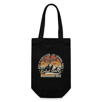Vintage Né en 1993 | 32e Anniversaire Cadeau 1993 - Sac à bouteille - noir - Devant