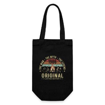 Légendaire Depuis 1986 | 39ème Anniversaire Homme - Sac à bouteille - noir - Devant