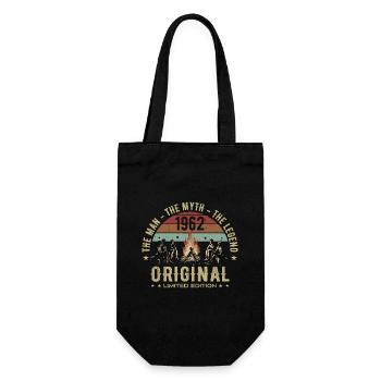 Légendaire Depuis 1962 | 63ème Anniversaire Homme - Sac à bouteille - noir - Devant