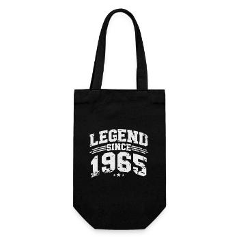 Légende depuis 1965 Cadeau d’anniversaire vintage - Sac à bouteille - noir - Devant