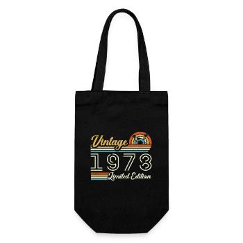 Anniversaire 47 Ans | Millésime 1978 Cadeau 1978 - Sac à bouteille - noir - Devant