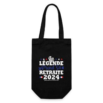 La Légende Prend Sa Retraite 2024 - Sac à bouteille - noir - Devant