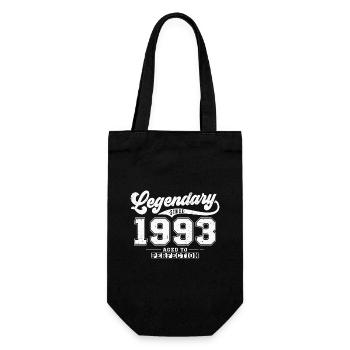 Légendaire depuis 1993 Cadeau d’anniversaire vintage - Sac à bouteille - noir - Devant