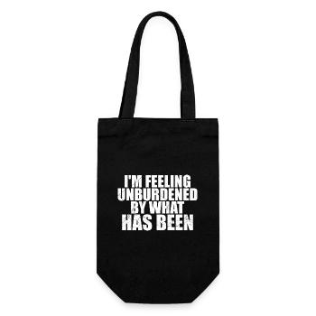 i'm feeling unburdened by what has been - Sac à bouteille - noir - Devant