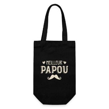 Meilleur PAPOU - Sac à bouteille - noir - Devant