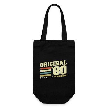 1980 ' s Vintage Born Vintage Rétro Anniversaire - Sac à bouteille - noir - Devant