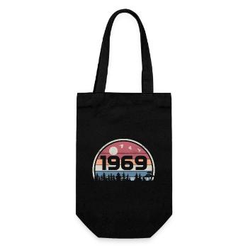 56e Anniversaire 1969 Fête Anniversaire 1969 Rétro - Sac à bouteille - noir - Devant