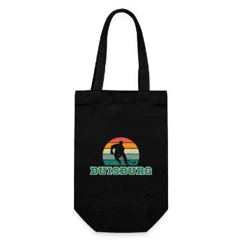Duisburg, meine Stadt! - Geschenkbeutel für Flaschen - Schwarz - Vorne