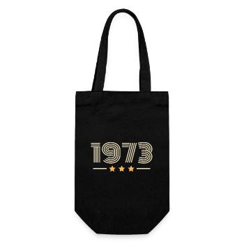 Legendary Since 1973 Birthday Gift 1973 - Gift Bag for Bottles - black - Front