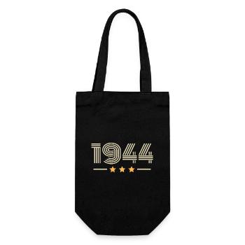 Legendary Since 1944 Birthday Gift 1944 - Gift Bag for Bottles - black - Front