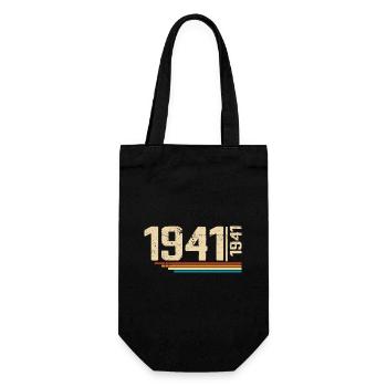 Millésime Anniversaire 1941 Fête Anniversaire 1941 - Sac à bouteille - noir - Devant