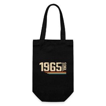 Millésime Anniversaire 1965 Fête Anniversaire 1965 - Sac à bouteille - noir - Devant