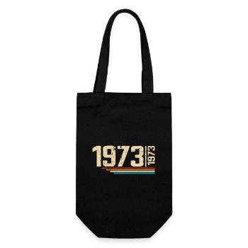 Millésime Anniversaire 1973 Fête Anniversaire 1973 - Sac à bouteille - noir - Devant