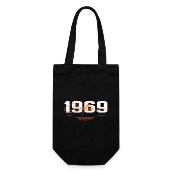 1969 Vintage Retro 1969 Geburtstagsgeschenk 1969 - Geschenkbeutel für Flaschen - Schwarz - Vorne