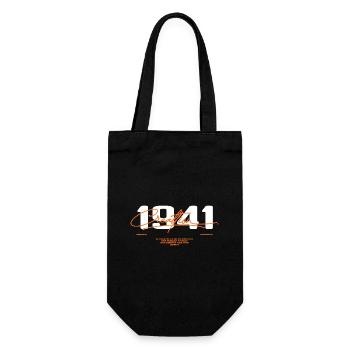 1941 Vintage Retro 1941 Birthday Gift 1941 - Gift Bag for Bottles - black - Front
