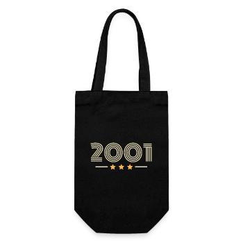 Légendaire Depuis 2001 Cadeau D anniversaire 2001 - Sac à bouteille - noir - Devant